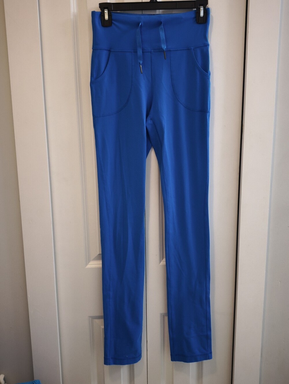 Lululemon Blue Jogger Pants Size 6 Drawstring Pockets Athletic Yoga
